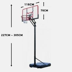 Amila Μπασκετα Με Ατσαλινο Στεφανι 4.5M For Μπάλες Μπάσκετ & Μπασκέτες