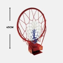 Στεφάνι Μπασκέτας Amila με Ελατήρια & Δίχτυ For Μπάλες Μπάσκετ & Μπασκέτες