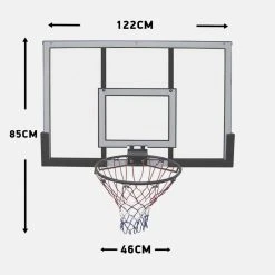 Amila Μπασκέτα 122 X 85 Cm For Μπάλες Μπάσκετ & Μπασκέτες
