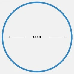 Amila Χούλα-Χουπ 80Cm - Φ19Mm - 330Gr, Μπλε For Χούλα Χουπ