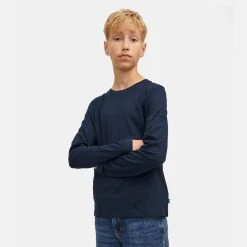 Jack & Jones Παιδική Μπλούζα Μακρύ Μανίκι For Μπλούζες με Μακρύ Μανίκι